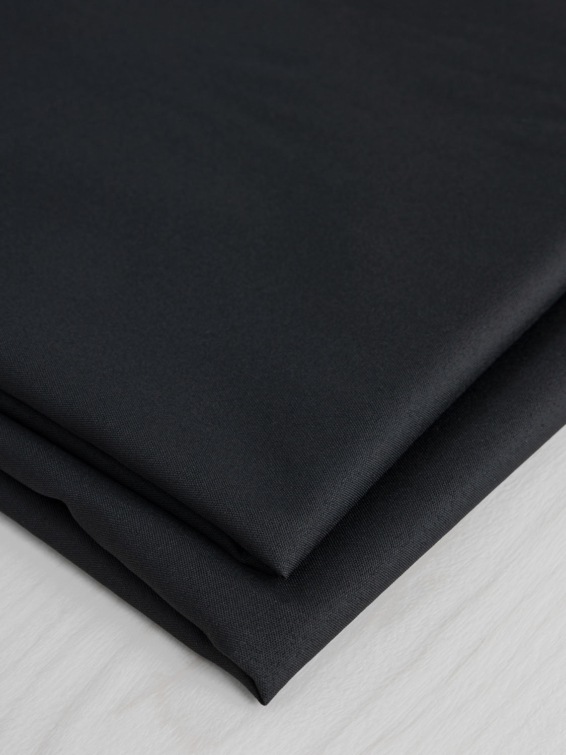 Midweight Core Collection Organic Cotton Canvas - Black
